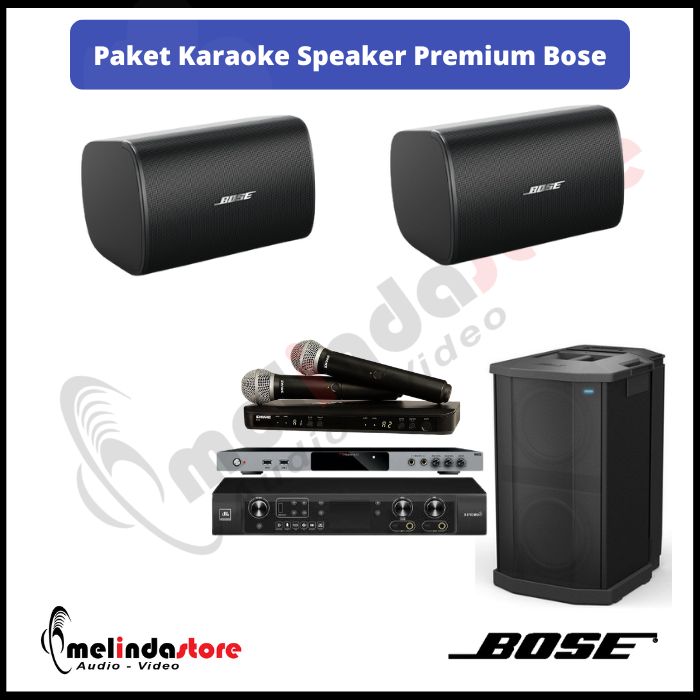 Paket Karaoke Premium Speaker Bose | No Touchscreen Paket Karaoke Premium Speaker Bose | No Touchscreen